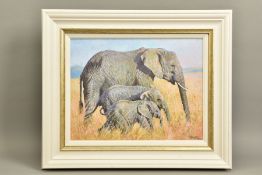 TONY FORREST (BRITISH 1961) 'FAMILY OUTING' an artist proof print of Elephants 6/20, signed bottom