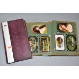 POSTCARDS, approximately 385 Edwardian and early 20th Century postcards in two albums featuring