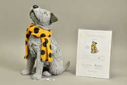 DOUG HYDE (BRITISH 1972) 'SHABBY CHIC' an artists proof sculpture of a dog, impressed signature 59/