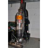 A DYSON DC18 SLIM UPRIGHT VACUUM CLEANER (PAT pass and working but brush bar not) and a Hoover