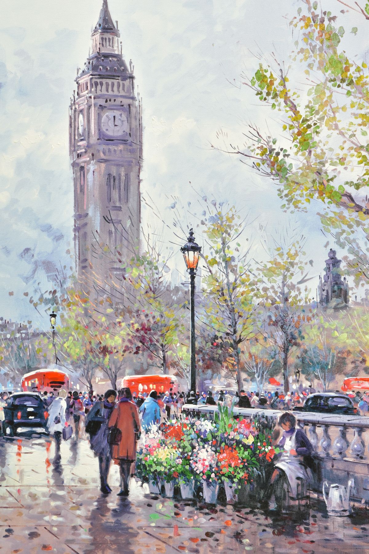 HENDERSON CISZ (BRAZIL 1960) 'MEMORIES OF LONDON' a London cityscape, signed limited edition print - Image 2 of 6