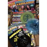 KERRANG!, approximately two hundred and fifty issues of the iconic Magazine with posters, 'flexi-