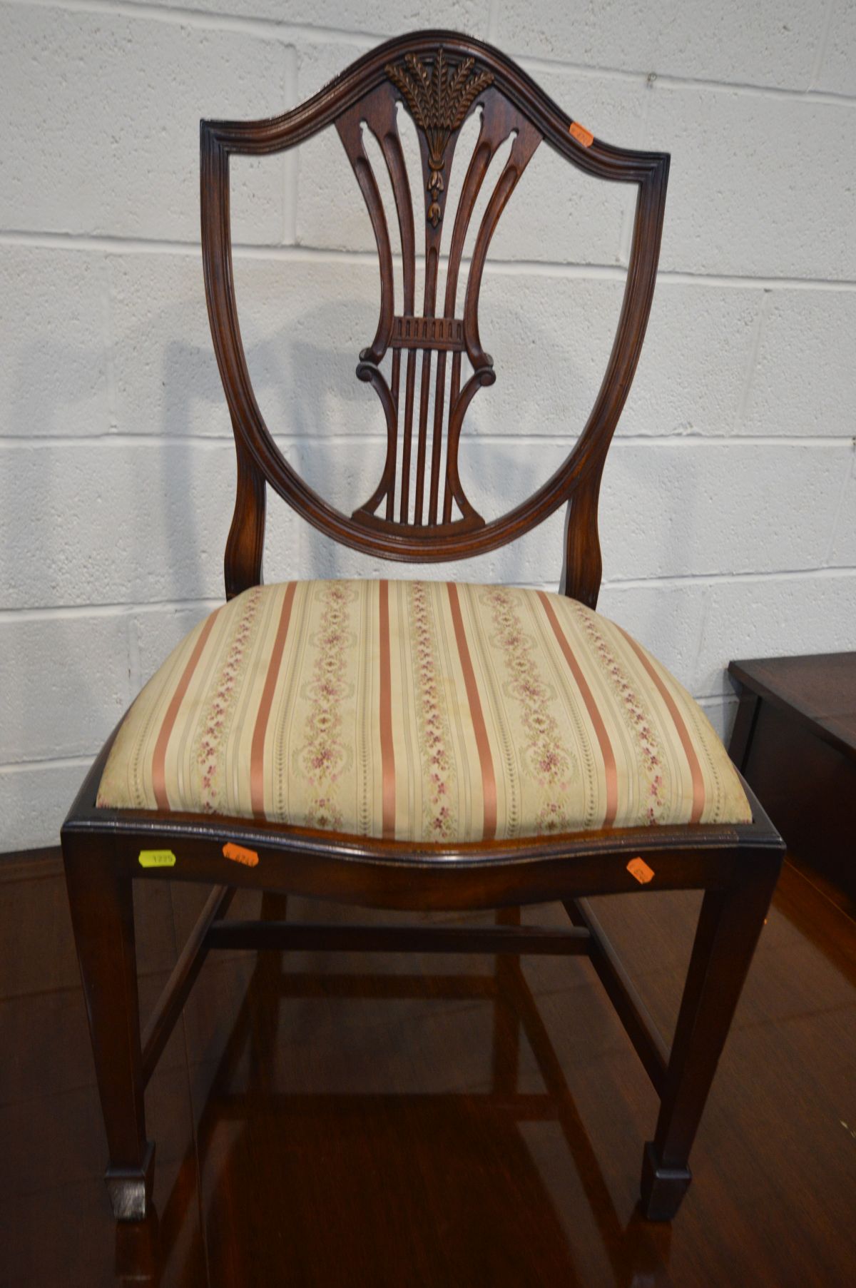 A MAHOGANY TILT TOP TWIN PEDESTAL DINING TABLE, with a single additional leaf, open length 227cm x - Image 4 of 6