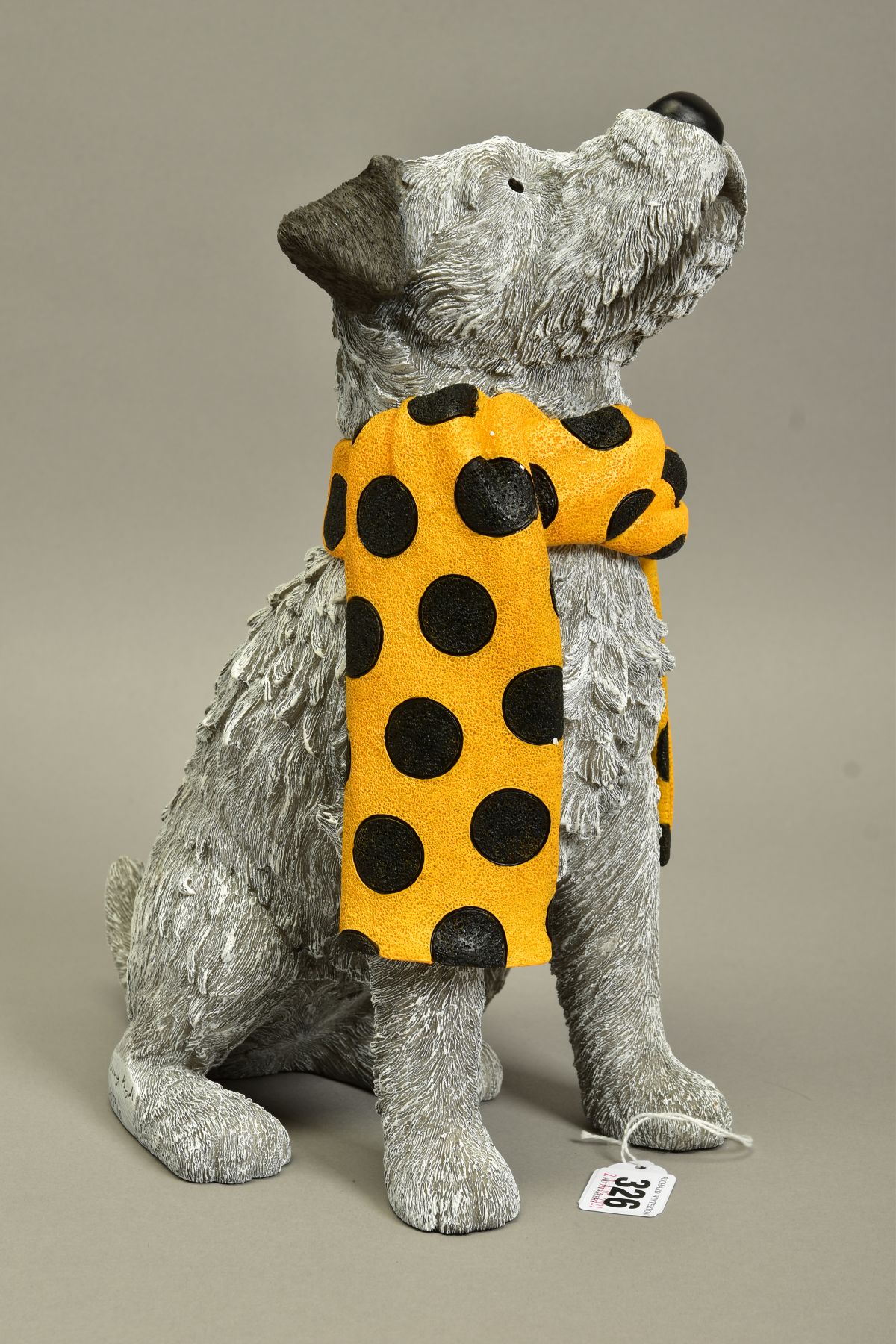 DOUG HYDE (BRITISH 1972) 'SHABBY CHIC' an artists proof sculpture of a dog, impressed signature 59/ - Image 2 of 6