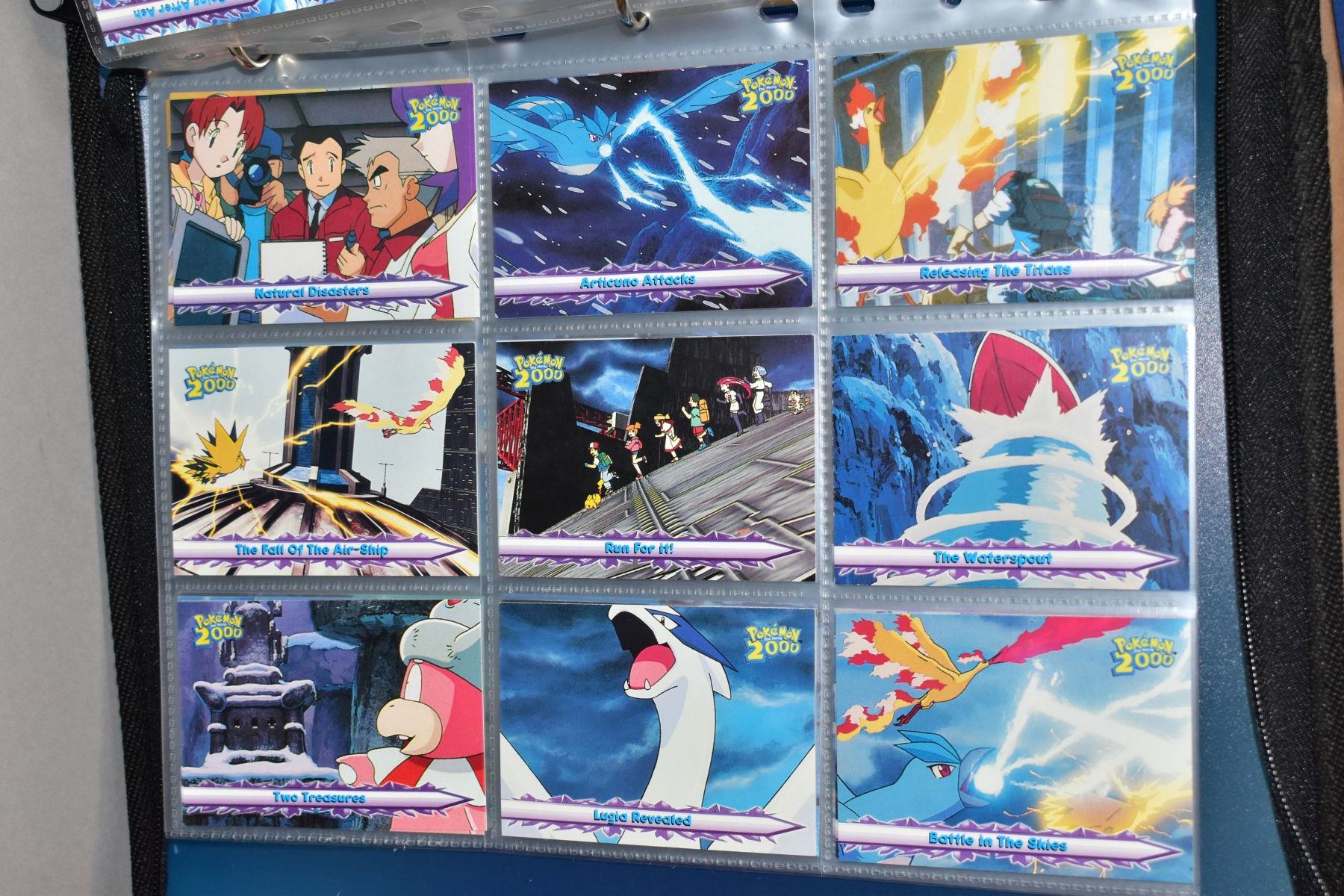 A BLUE POKEMON FOLDER CONTAINING AN ALMOST COMPLETE NEO GENESIS SET, which includes first - Bild 30 aus 33