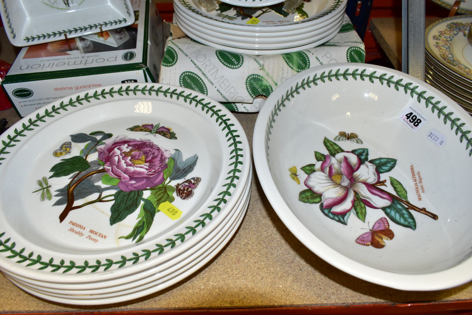 A GROUP OF PORTMEIRION BOTANIC GARDEN DINNER/COOKWARE comprising eleven 27cm dinner plates with - Image 2 of 3