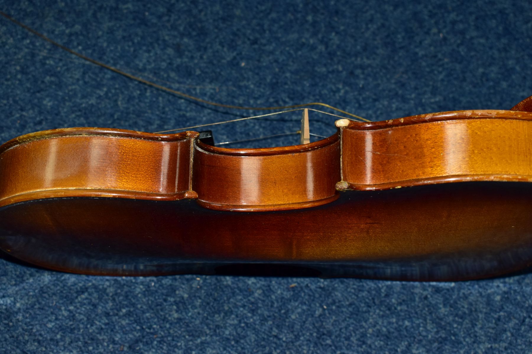 A CASED CHINESE SKYLARK BRAND VIOLIN, two piece back, overall length 59cm, length of back - Image 3 of 6