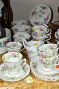 THIRTY FOUR PIECES OF ROYAL ALBERT 'MOSS ROSE' AND 'TRANQUILITY' comprising six 'Tranquility'