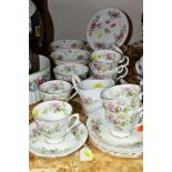 THIRTY FOUR PIECES OF ROYAL ALBERT 'MOSS ROSE' AND 'TRANQUILITY' comprising six 'Tranquility'