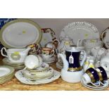 NINETY SEVEN PIECES OF ASSORTED TEA/DINNERWARES, comprising twenty pieces of Wedgwood 'Sonnet',