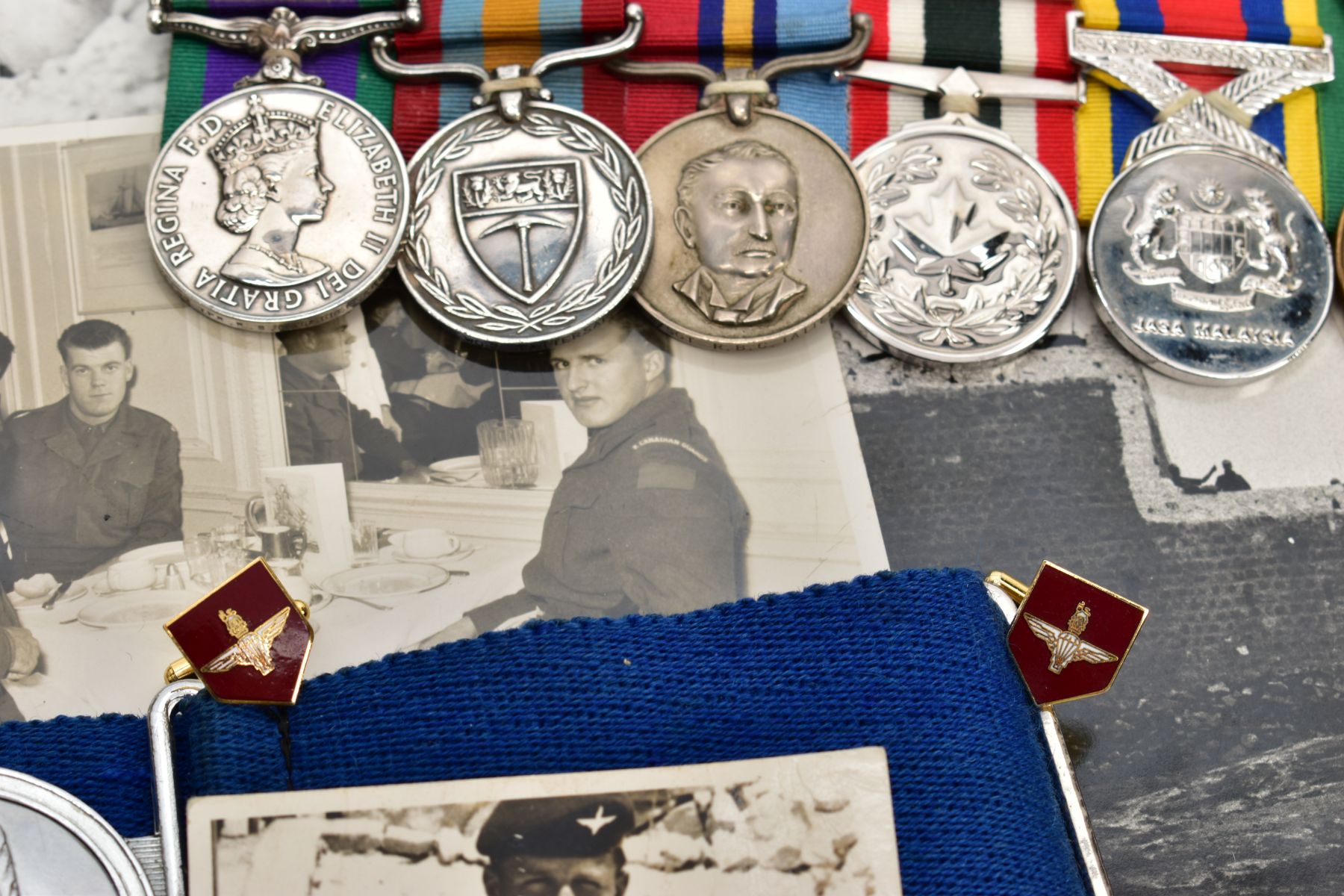 A UNIQUE GROUP OF SIX MEDALS to Roger Brian Carden TATTERSALL, born 30th June 1938, a member of - Image 7 of 37