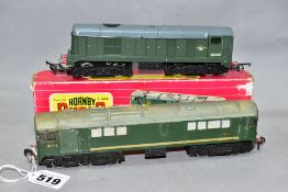 A BOXED HORNBY DUBLO CLASS 20 LOCOMOTIVE, No D8020, B.R green livery (2230), renumbered from D8017