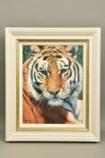 TONY FORREST (BRITISH 1961) 'WILD THING', a portrait of a tiger signed limited edition print 31/195,