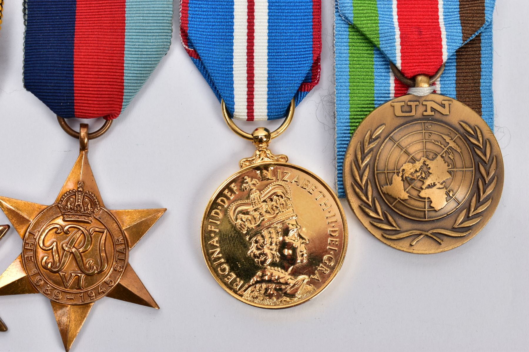 A BOX CONTAINING ASSORTED MEDALS to include, 1939-45, Africa, Italy, Burma, France & Germany, Air - Image 4 of 6