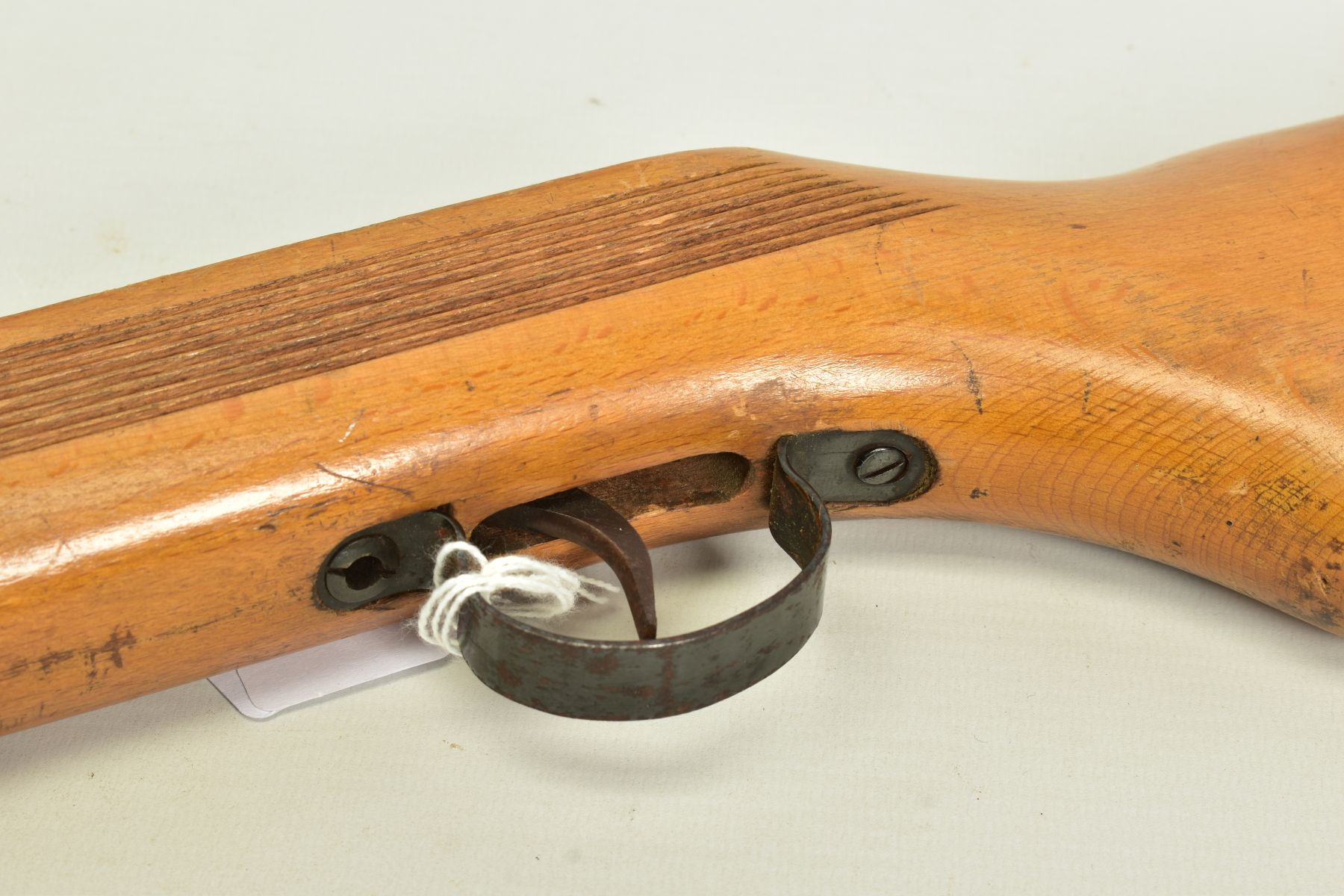 A .22'' HINGED ACTION HUNGARIAN AIR RIFLE serial number 59651 which bears no maker's name, it is - Image 2 of 12