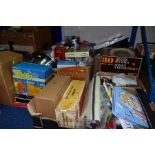 NINE BOXES AND LOOSE KITCHENWARES (LARGE QUANTITY), modern and vintage items, many in original