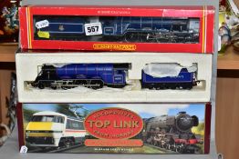 TWO BOXED HORNBY RAILWAY 00 GAUGE CLASS A3 LOCOMOTIVES 'Prince Palatine' No. 60052 (R146) and '
