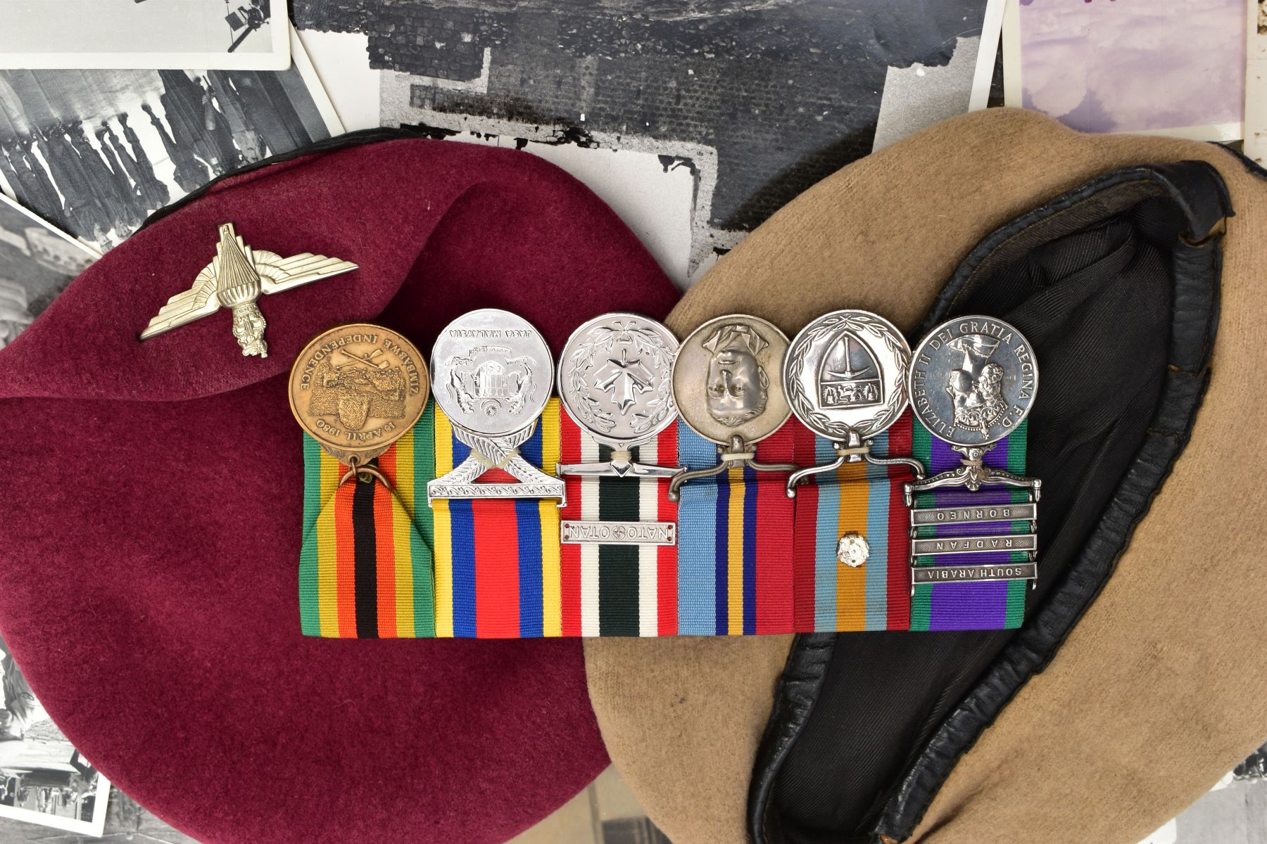 A UNIQUE GROUP OF SIX MEDALS to Roger Brian Carden TATTERSALL, born 30th June 1938, a member of - Image 14 of 37