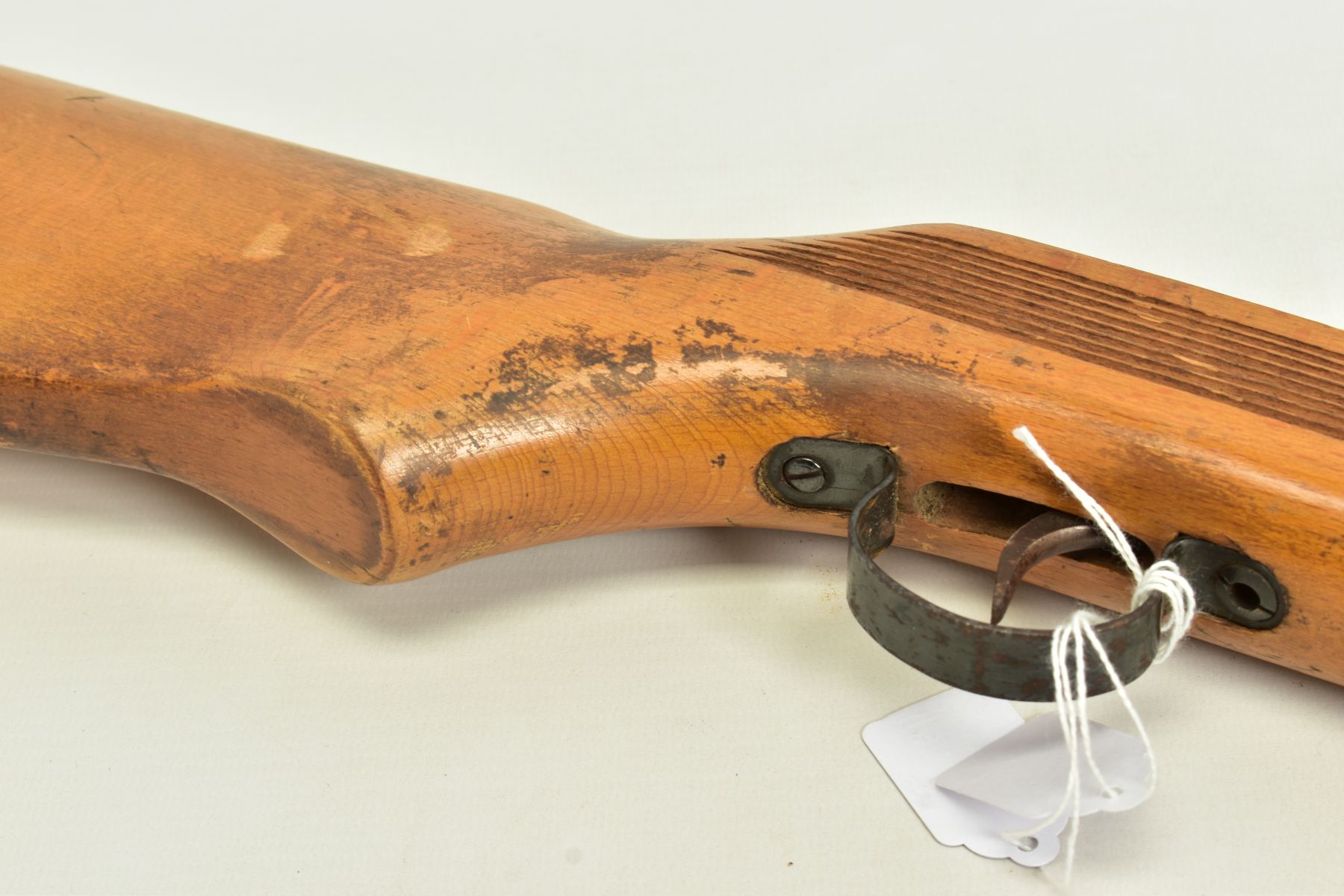A .22'' HINGED ACTION HUNGARIAN AIR RIFLE serial number 59651 which bears no maker's name, it is - Image 11 of 12