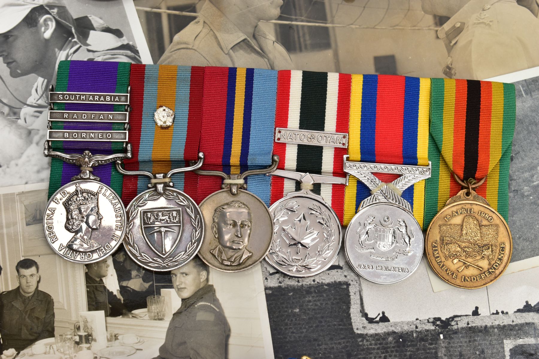 A UNIQUE GROUP OF SIX MEDALS to Roger Brian Carden TATTERSALL, born 30th June 1938, a member of - Image 2 of 37