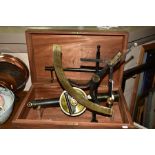 A SET OF HEMESSMER LTD, LONDON POSTAL SCALES, with graduated arc balance, height approximately 45cm,