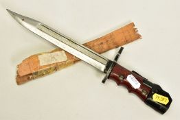 A BRITISH MK 1/L RIFLE BAYONET with swivel fitting, a 1945-48 period issue, not many seen