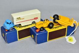 TWO BOXED MOKO LESNEY MATCHBOX SERIES MAJOR PACK VEHICLES, Bedford articulated Walls Ice Cream