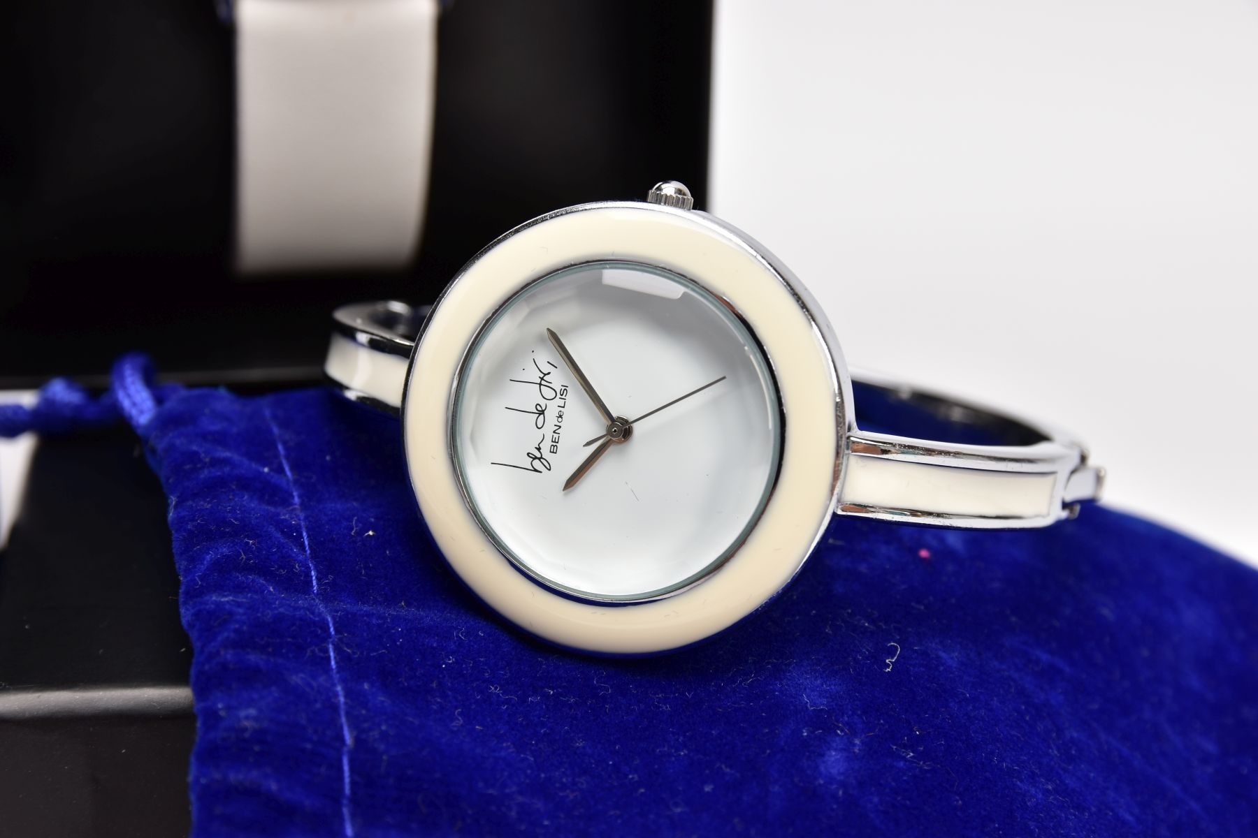 FOUR LADIES' WRISTWATCHES, to include a boxed 'French Connection' watch fitted with a white strap ( - Image 4 of 5