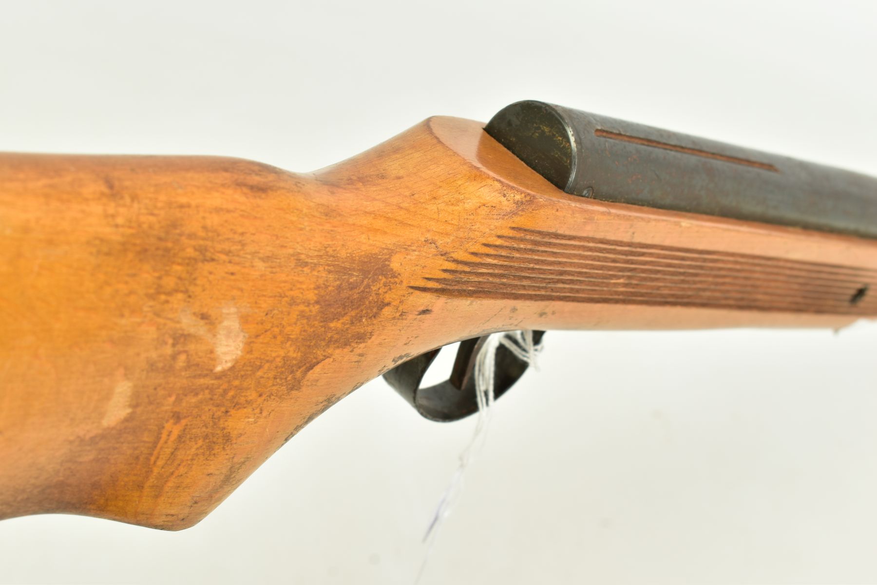A .22'' HINGED ACTION HUNGARIAN AIR RIFLE serial number 59651 which bears no maker's name, it is - Image 7 of 12