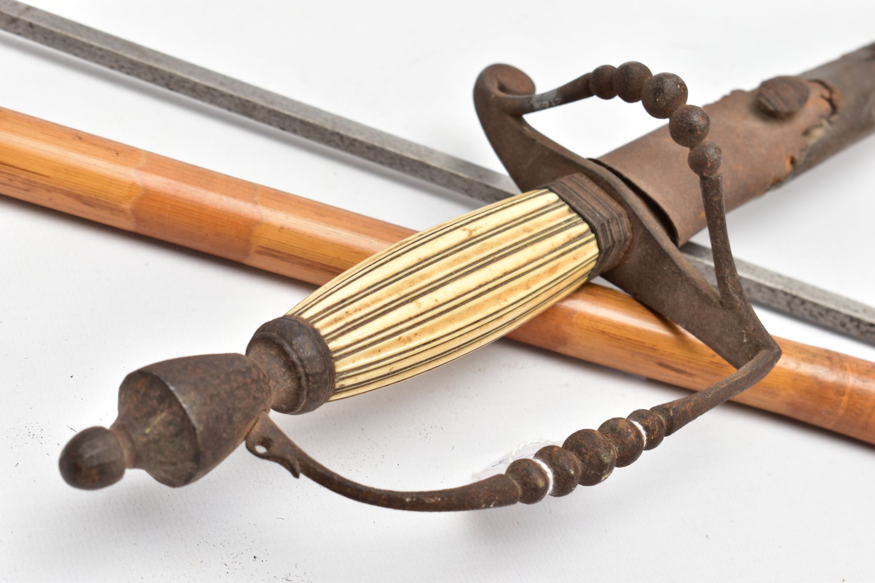 AN EARLY 20TH CENTURY SWORD STICK, blade length approximately width 70cm, long umbrella style - Image 9 of 14