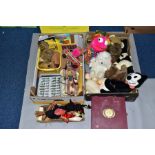 A QUANTITY OF ASSORTED SOFT TOYS, to include Russ Berrie and Alresford Crafts, modern Felix the Cat,