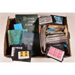 INTERESTING RANGE OF STAMPS AND COVERS in banana box including a selection of mid period worldwide