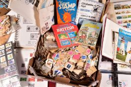 A LARGE UNTIDY ACCUMULATION OF STAMPS, kiloware and first day covers