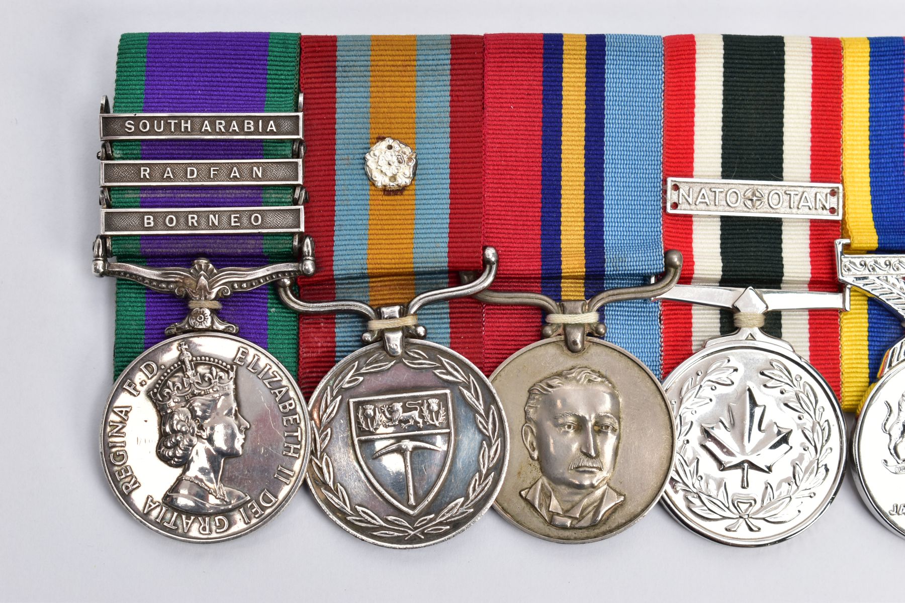 A UNIQUE GROUP OF SIX MEDALS to Roger Brian Carden TATTERSALL, born 30th June 1938, a member of - Image 17 of 37