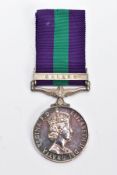 A QEII GENERAL SERVICE MEDAL, named T/22773961 Dvr (Driver) C.T.Norman. R.A.S.C.