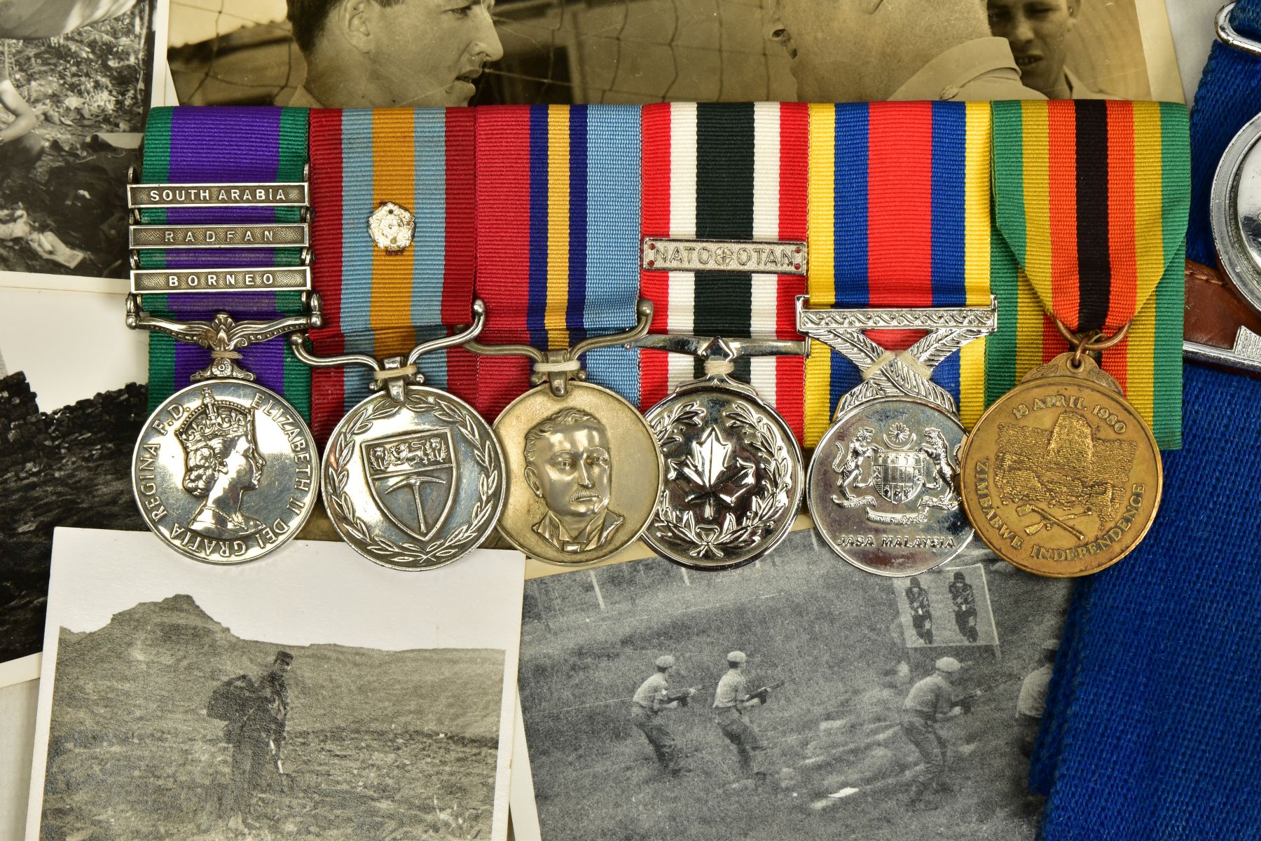 A UNIQUE GROUP OF SIX MEDALS to Roger Brian Carden TATTERSALL, born 30th June 1938, a member of - Image 33 of 37