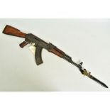 A 7.62mm AK47 KALASHNIKOV ASSAULT RIFLE serial number 2L17734 complete with a current EU