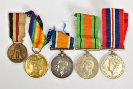 A WWI BRITISH WAR AND VICTORY MEDALS named to 26930 Pte W.H.Hails, Dorset Reg't, together with