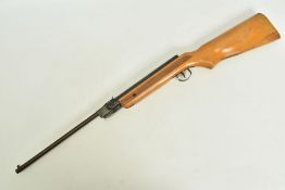 A .22'' HINGED ACTION HUNGARIAN AIR RIFLE serial number 59651 which bears no maker's name, it is