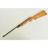 A .22'' HINGED ACTION HUNGARIAN AIR RIFLE serial number 59651 which bears no maker's name, it is