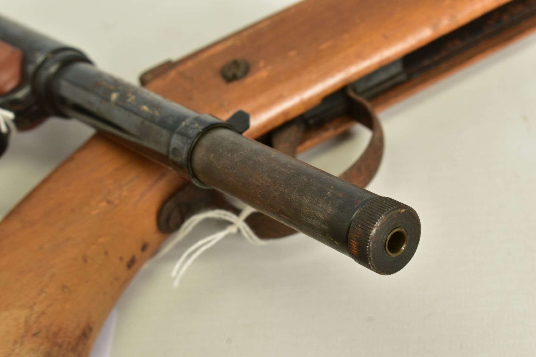 A .177'' DIANA No 2 'GAT' TYPE AIR PISTOL in good working order complete with original breech - Image 4 of 15