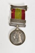 AN AFGHANISTAN MEDAL 1878/9/80 Bar Ahmed Khel, with ribbon period clasp fastener, named to 5251