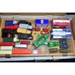 A QUANTITY OF BOXED AND UNBOXED PLAYWORN DIECAST VEHICLES, to include a quantity of Matchbox 'Models