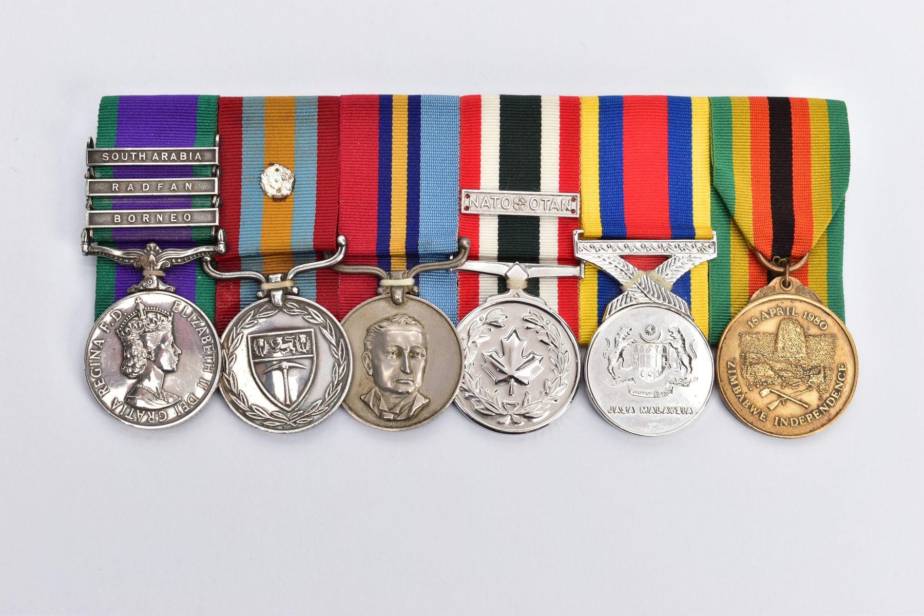 A UNIQUE GROUP OF SIX MEDALS to Roger Brian Carden TATTERSALL, born 30th June 1938, a member of - Image 16 of 37