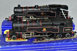TWO BOXED HORNBY DUBLO CLASS 4MT STANDARD TANK LOCOMOTIVES, No 80059 (3218) and 80054 (EDL18),