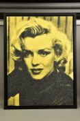 NUALA MULLIGAN 'DIAMONDS ARE A GIRLS BEST FRIEND', a portrait of Marilyn Monroe, signed limited