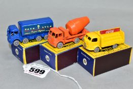 THREE BOXED MATCHBOX R-75 SERIES VEHICLES, Foden sugar container 'Tate & Lyle', No. 10 version