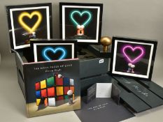 DOUG HYDE (BRITISH 1972) 'BOX OF LOVE' a limited edition box set comprising a 13cm bronze sculpture,