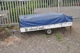 A CONWAY COLT DL TRAILER TENT trailer, length 250cm x width 130cm