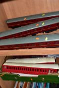 A QUANTITY OF UNBOXED AND ASSORTED GAUGE 1 COACHING STOCK, to include three Gauge 1 Model Company